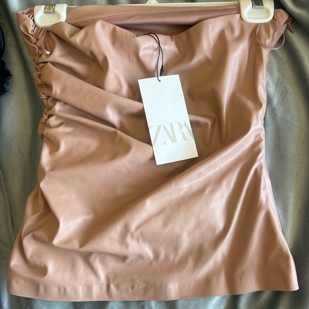 Zara strapless top